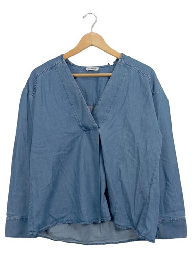 Esprit camicia jeans donna blu - jeans,