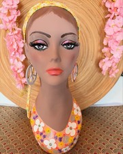 Manichino dipinto a mano testa