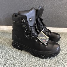 Stivali da trekking Hanwag Alaska GTX in pelle nera da uomo 10,5 US