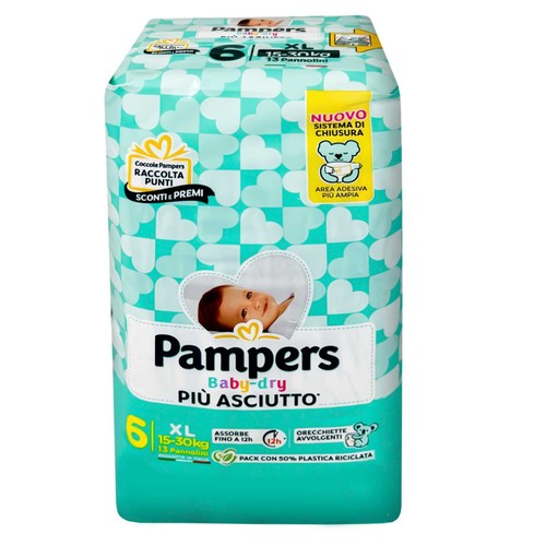 Pannolini baby dry pampers - pannolini, 4