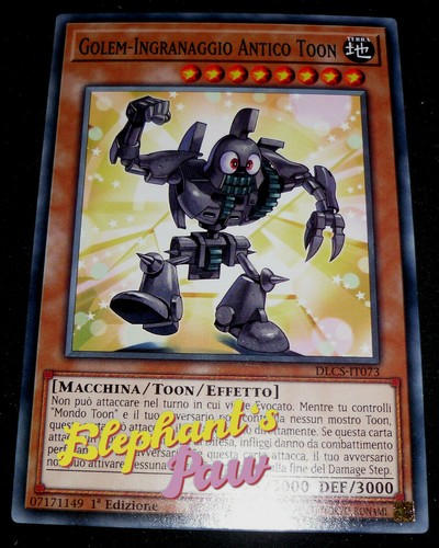 Yugioh golem ingranaggio - -, golem-ingranaggio