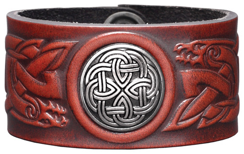 Bracciale pelle 36mm con - bracciale,