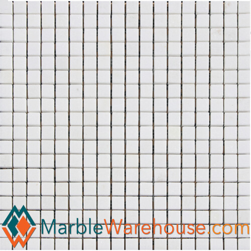Mosaico marmo giada bianco