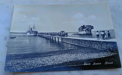 Cartolina napoli ischia lacco - cartolina,