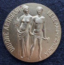 Medaglia Bergamo Unione Artigiani di Bergamo e Provincia
