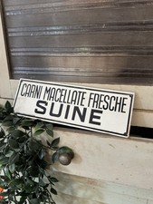 Targa Insegna Vintage