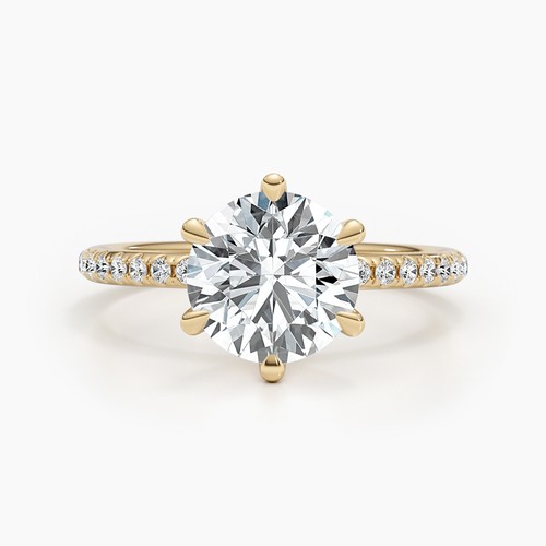 Anello accento oro - anello,