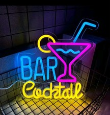 Scritta luminosa Bar Cocktail