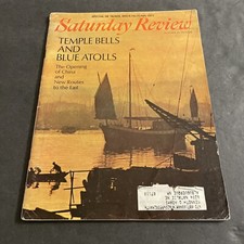 Vintage Magazine: Saturday Review - Oct 1971 / Temple Bells & Blue Atolls / KRP