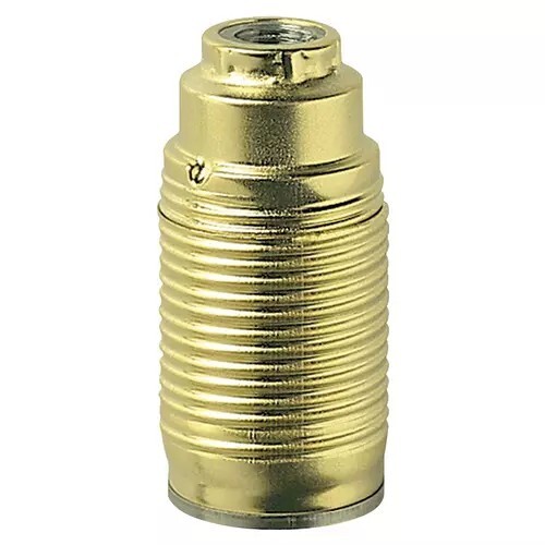 Portalampada e14 ottone - e14,