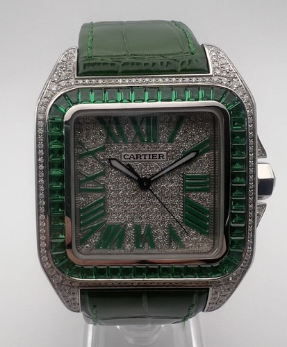 Cartier santos 100 ref 2656 - santos, ref.