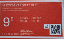 Scarpe da tennis taglia