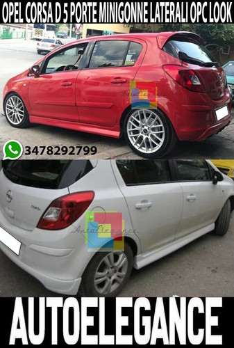 Minigonne per opel - per, corsa
