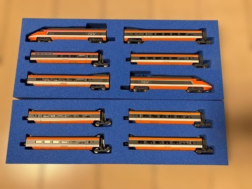 Kato tgv set treno - tgv, carrozze