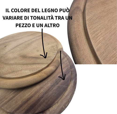 Tagliere tondo cm - tagliere,