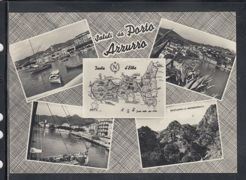 Cartolina saluti porto - cartolina, da