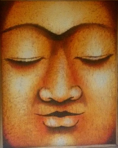 Quadro buddha tela - quadro, su