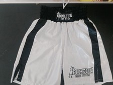 Pantaloncini da boxe BOXEUR DES RUES Fight Boxing Muay Thai MMA Arti Marziali tg