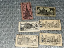 LOTTO DI 6 BIGLIETTI PER