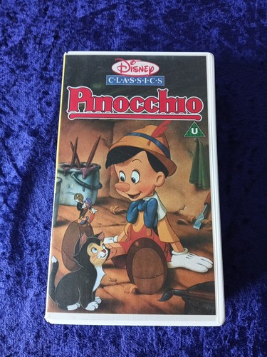 Vhs disney classics pinocchio - disney,
