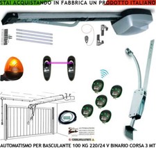 BASCULANTE 100 KG AUTOMATISMO