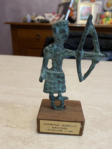 Bronze figurine nuragica - bronze,