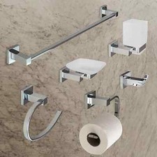 SET BAGNO 6 ACCESSORI PORTA