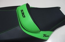 sella scooter yamaha t max 500 530 rifoderata dal 2008 al 2016 nera verde