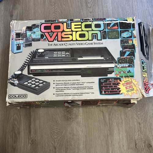 Console colecovision cib - console,