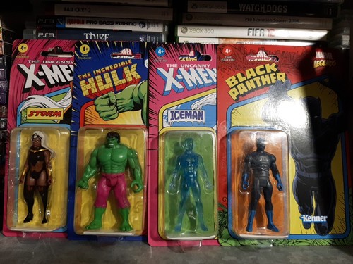 Lotto action figures - lotto, marvel