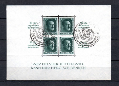 Germania 1937 foglio