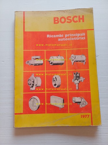 Bosch catalogo generale