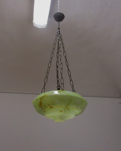 Antico lampadario art deco - lampadario,