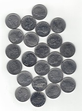 Lotto stock 23 monete italiane