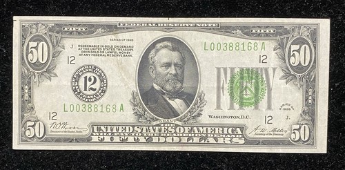 Banconota 1928 san - banconota, 50