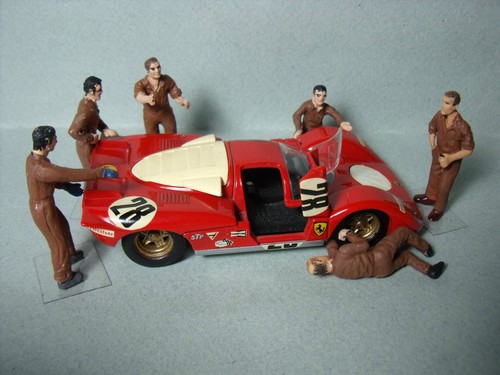 Set figurine 100 ferrari - set,