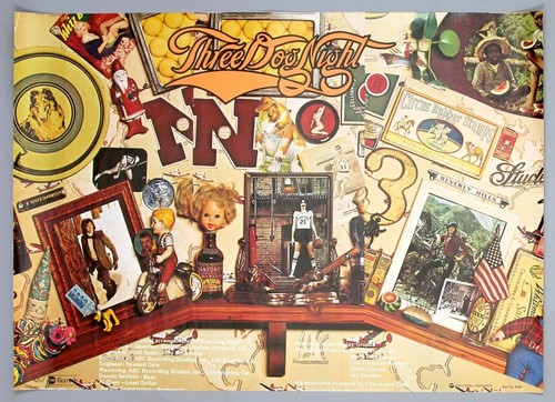 Three dog night raro - night, poster