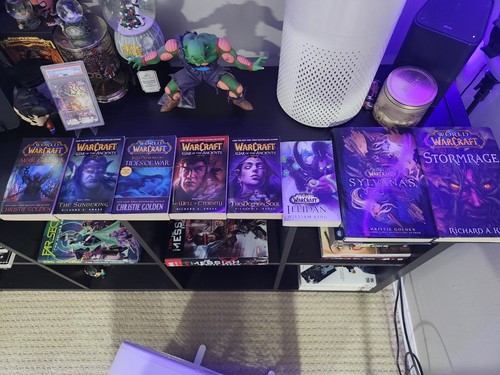 World warcraft book lot - world,