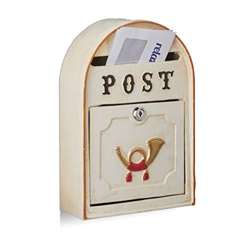 Relaxdays beige cassetta - cassetta, per