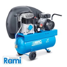 Compressore aria a cinghia ABAC A29 27 CM2 2 HP 27 LITRI 220V + KIT ACCESSORI