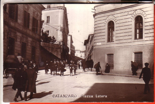Cartolina catanzaro non - fp,