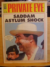 PRIVATE EYE SATIRICAL NEWS MAG
