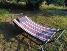 Amaca per Esterno, Struttura Metallica E Seduta Imbottita