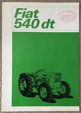 FIAT 540 DT TRATTORE Brochure