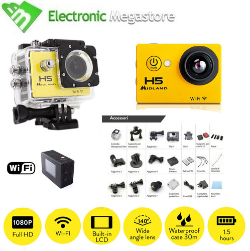 Midland videocamera full hd - midland, h5