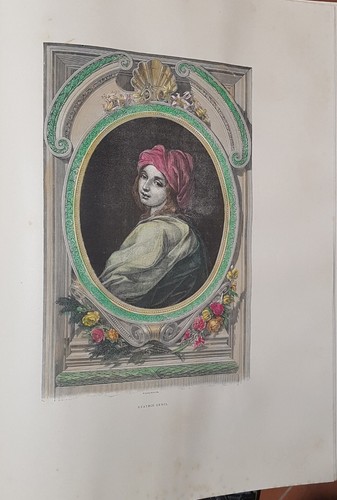 Bella incisione acquarellata