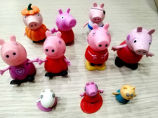 Lotto 10 Personaggi Peppa Pig