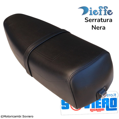 Sella nera telaio - in, plastica