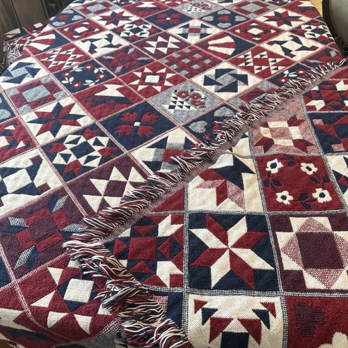 Trapunta vintage coperta - trapunta,