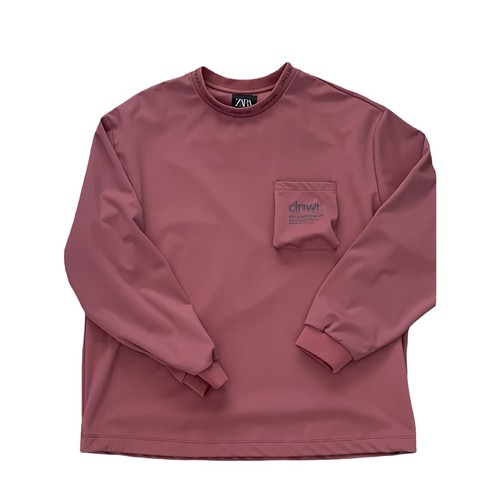 Zara felpa girocollo - zara,